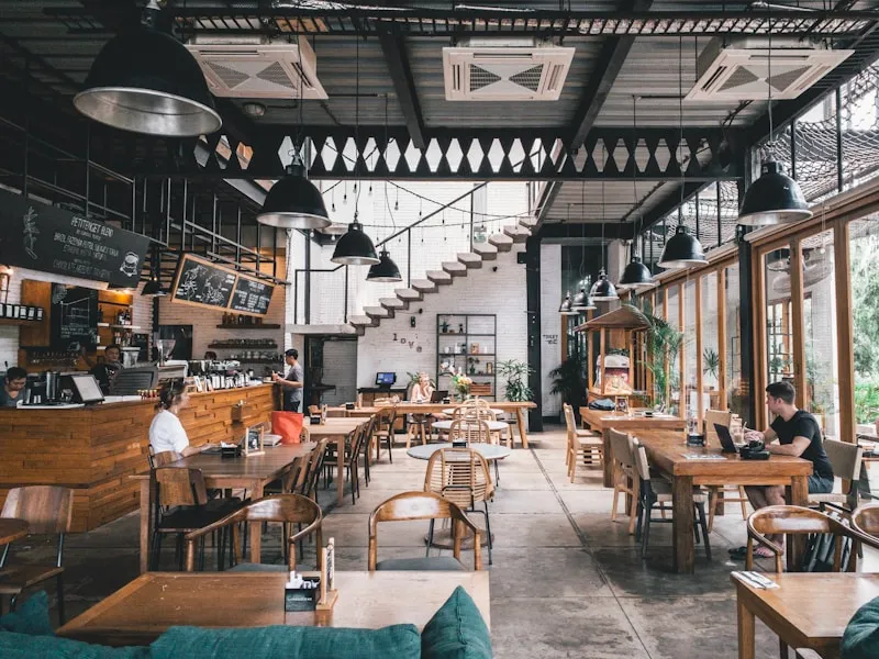 Full screenshot of Local Restaurant Website